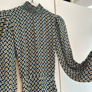 The Stevi Dress from the Reformation! Mosaic print! I love this dress!